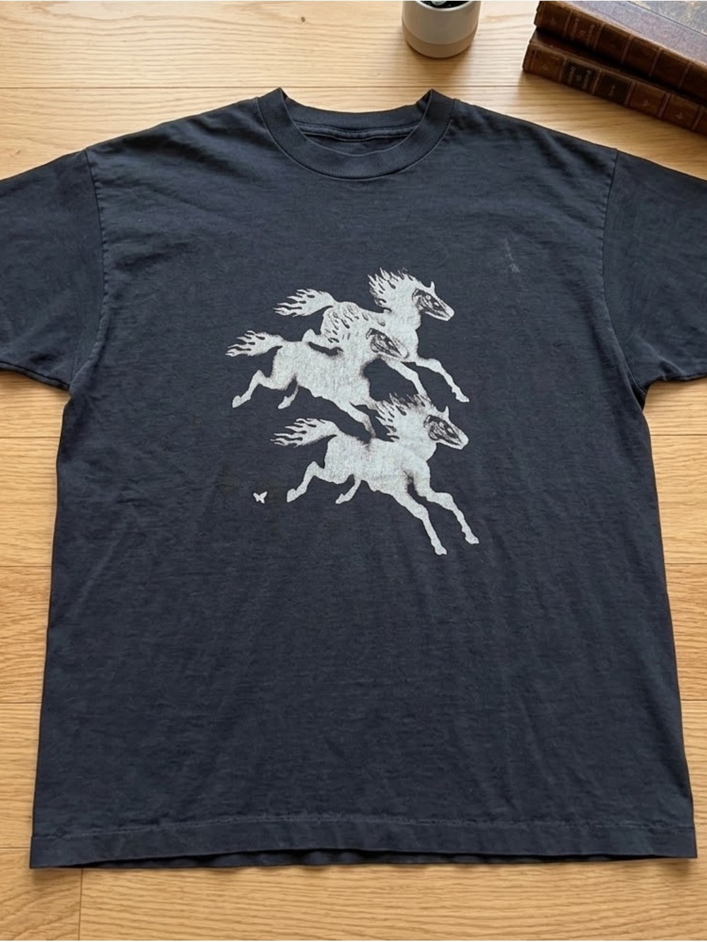 Black Galloping Horse Graphic